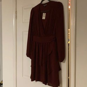 NWT express size 2 red dress